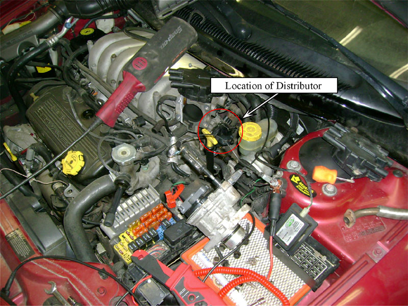 1997 Chrysler sebring crank sensor location #5