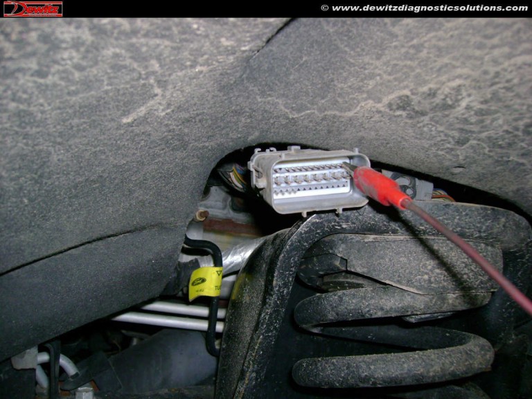2010 Ford F250 C133 near ABS Module | Dewitz Diagnostic Solutions
